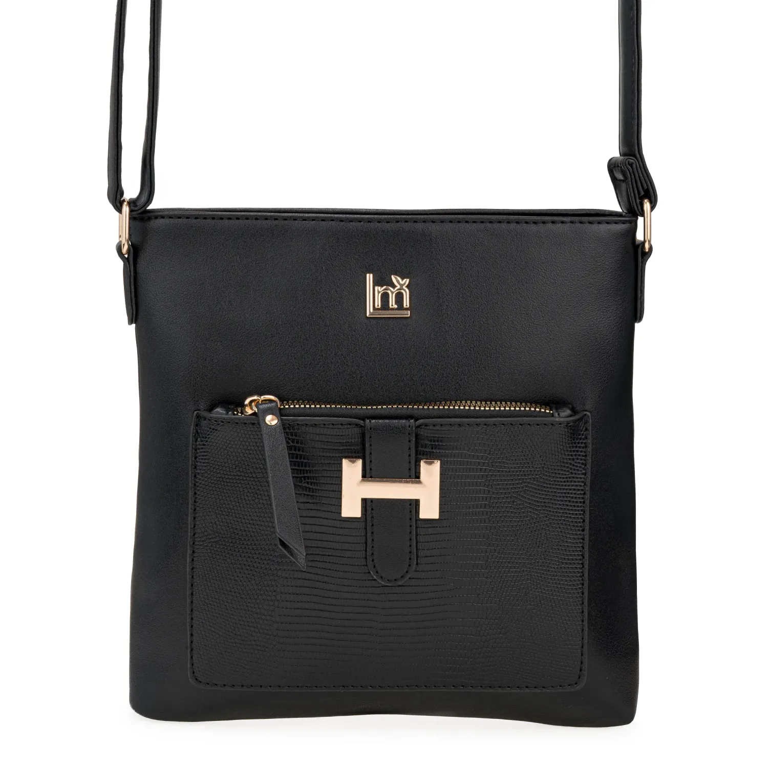 Morral Limoni Dama Hanny color negro | Platanitos