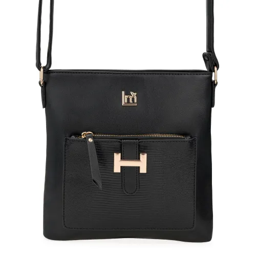 Mochila Limoni Dama Hanny color negro | Platanitos