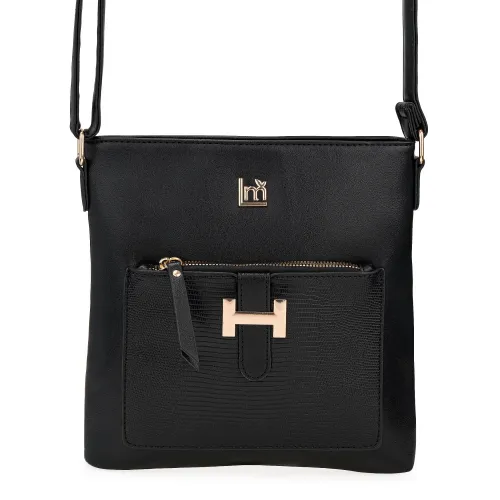 Morral Limoni Dama Hanny color negro | Platanitos
