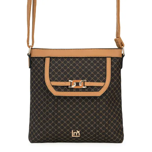 Morral Limoni Dama Olivia color marron | Platanitos