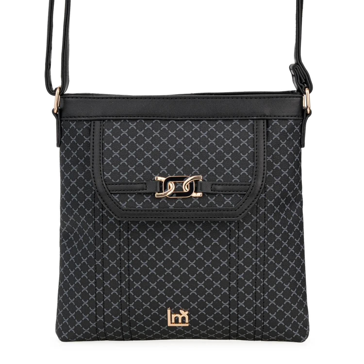 Morral Limoni Dama Olivia color negro | Platanitos
