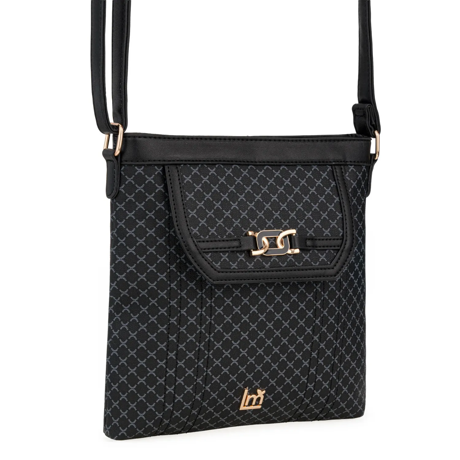 Morral Limoni Dama Olivia color negro | Platanitos