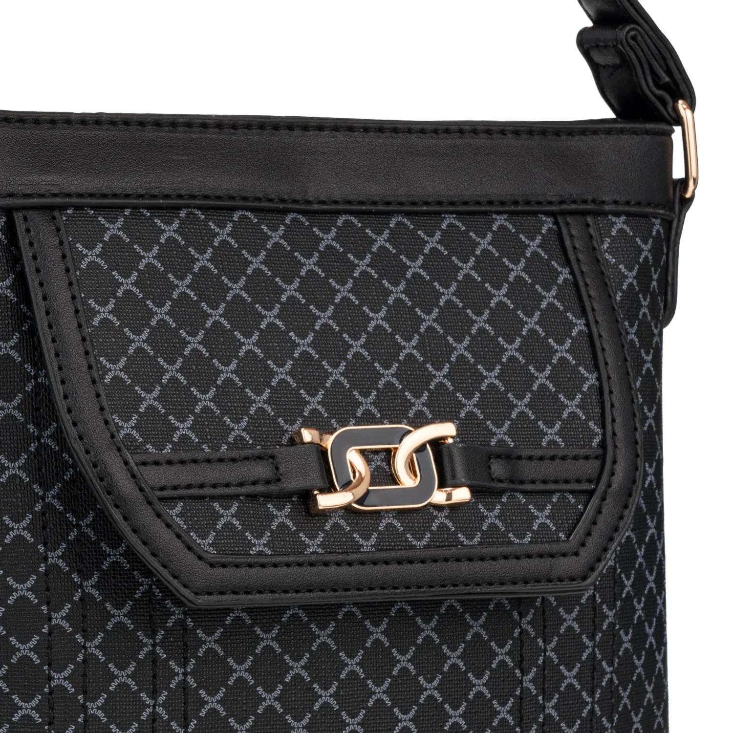Morral Limoni Dama Olivia color negro | Platanitos