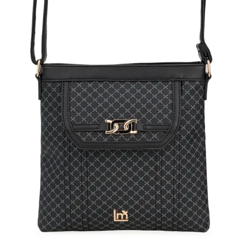 Mochila Limoni Dama Olivia color negro | Platanitos