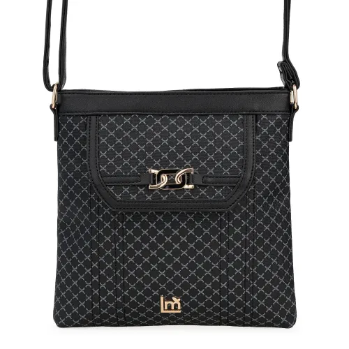 Morral Limoni Dama Olivia color negro | Platanitos