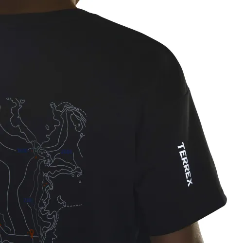 adidas Polo Outdoor Hombre Xpl Gfx Tee Terrex