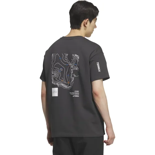 adidas Polo Outdoor Hombre Xpl Gfx Tee Terrex