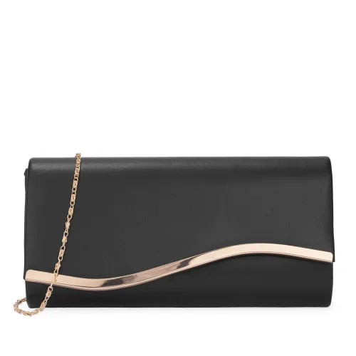Cartera Limoni De Fiesta Bea color negro | Platanitos