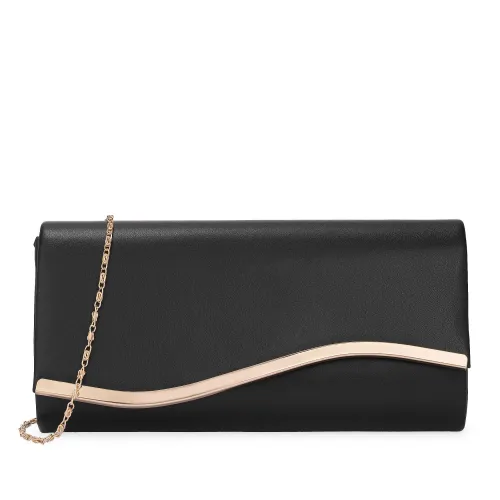 Cartera Limoni De Fiesta Bea color negro | Platanitos