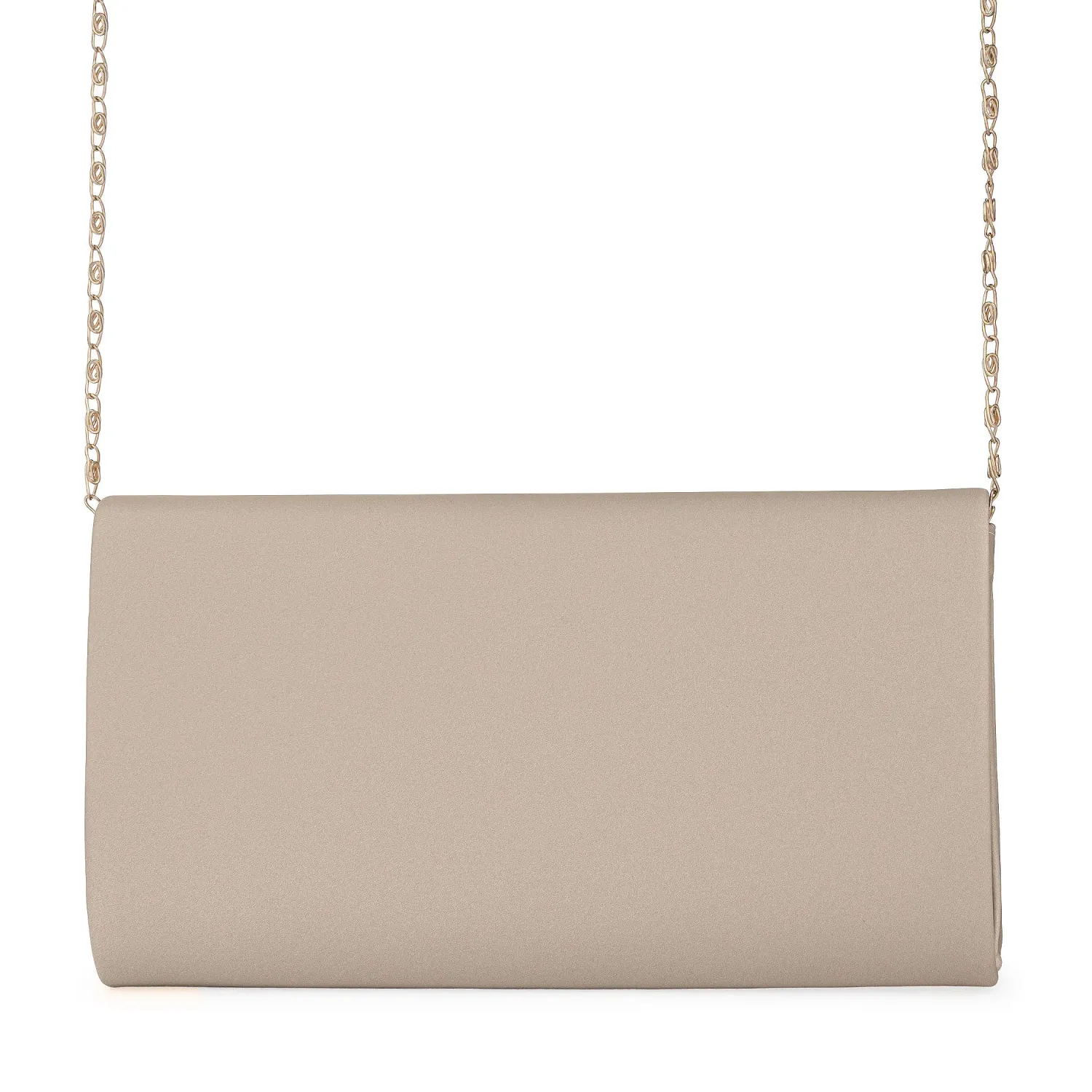 Cartera Limoni De Fiesta Roxane color nude | Platanitos