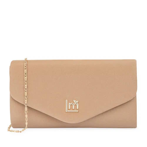 Cartera Limoni De Fiesta Roxane color beige | Platanitos
