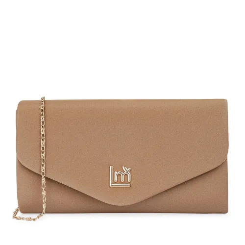 Cartera Limoni De Fiesta Roxane color beige | Platanitos
