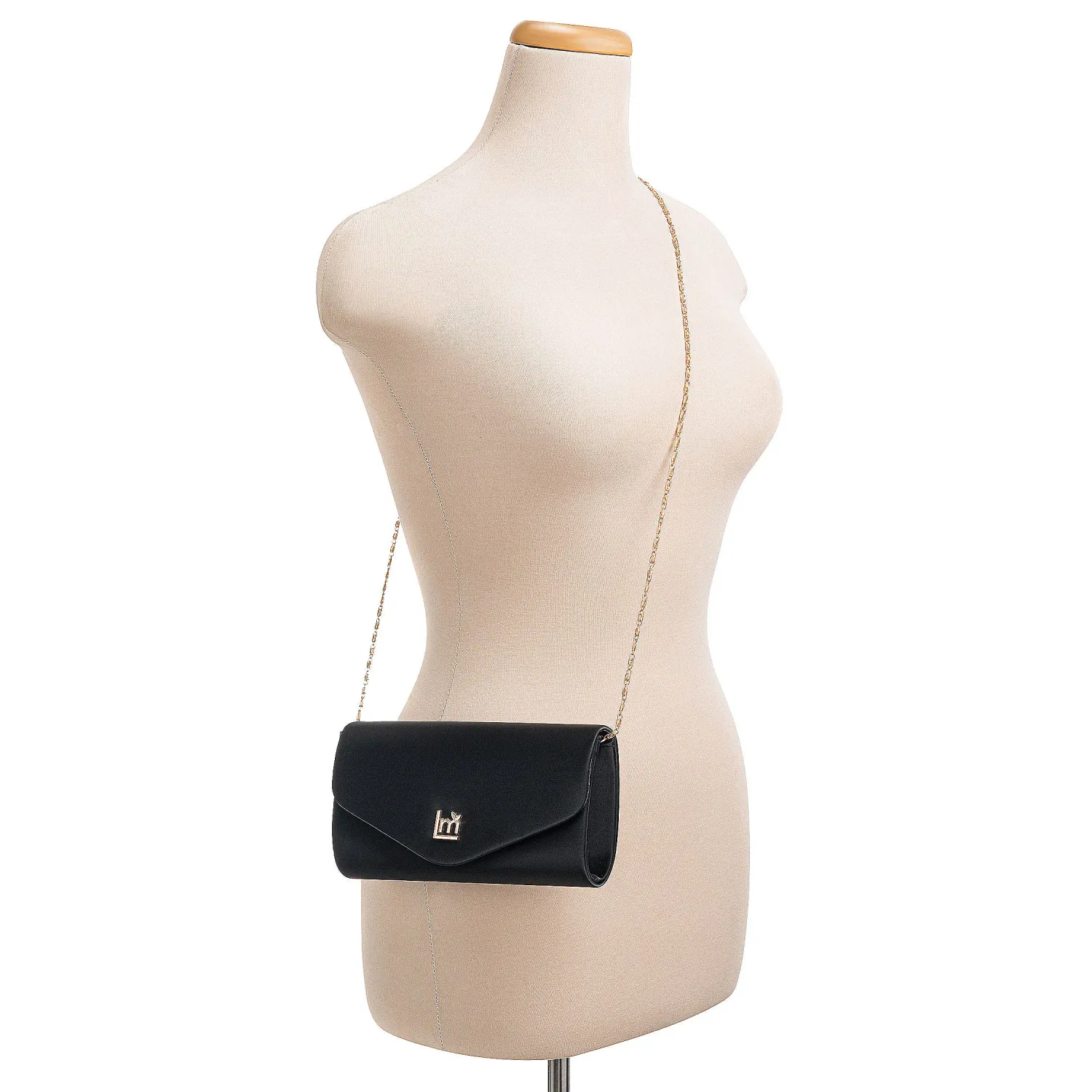 Cartera Limoni De Fiesta Roxane color negro | Platanitos