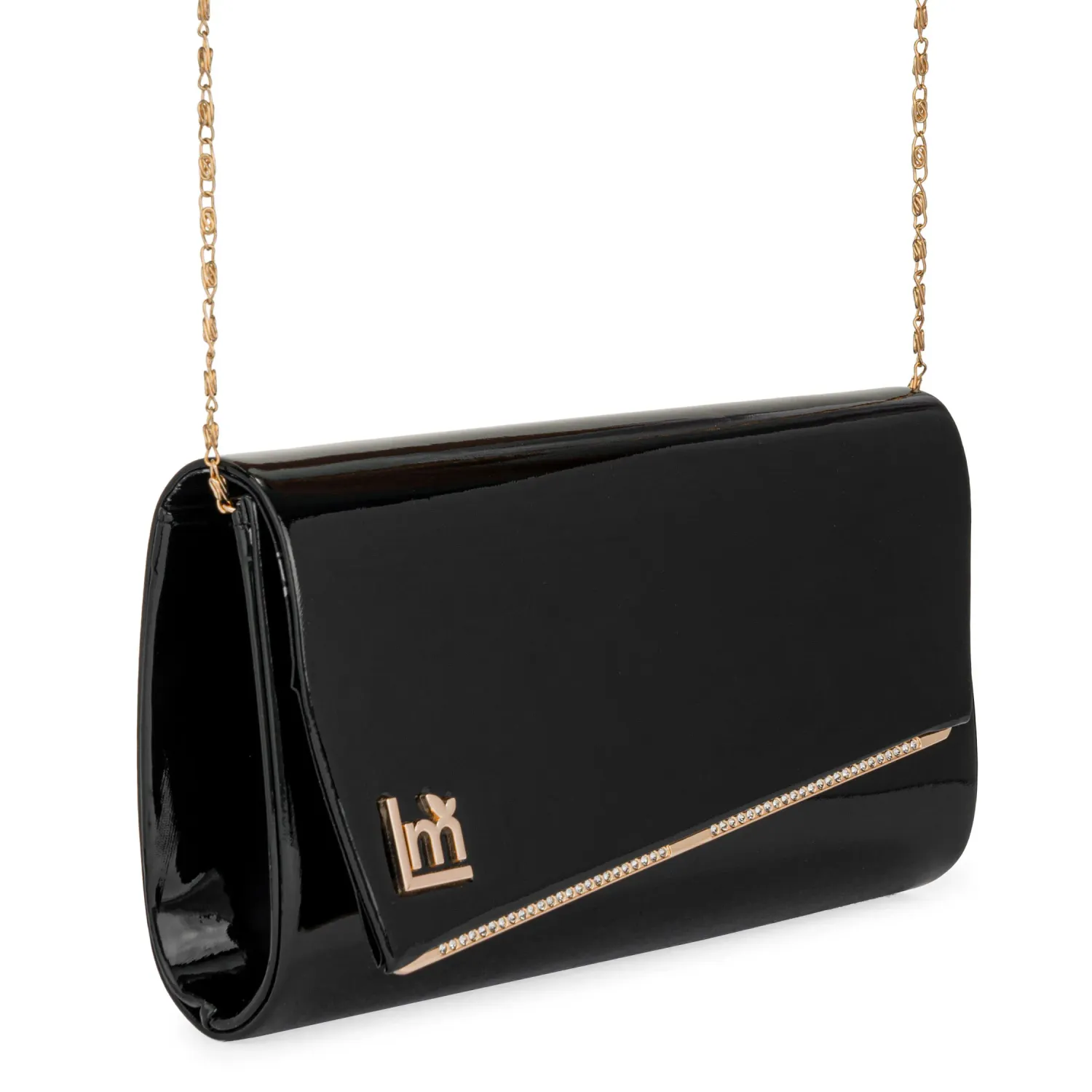 Cartera Limoni De Fiesta Oriane color negro | Platanitos