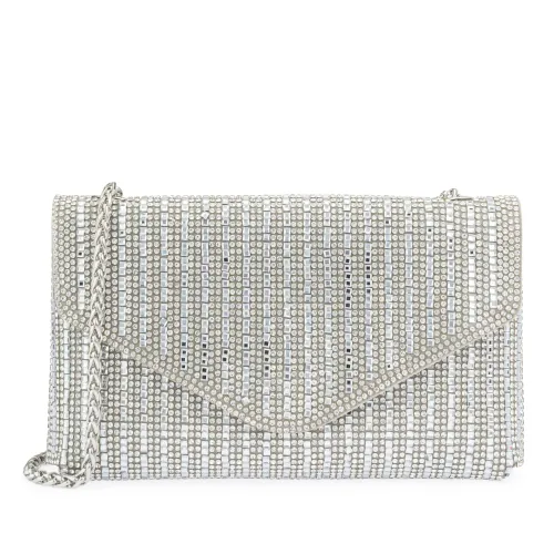Cartera Limoni De Fiesta Berenice color plateado | Platanitos
