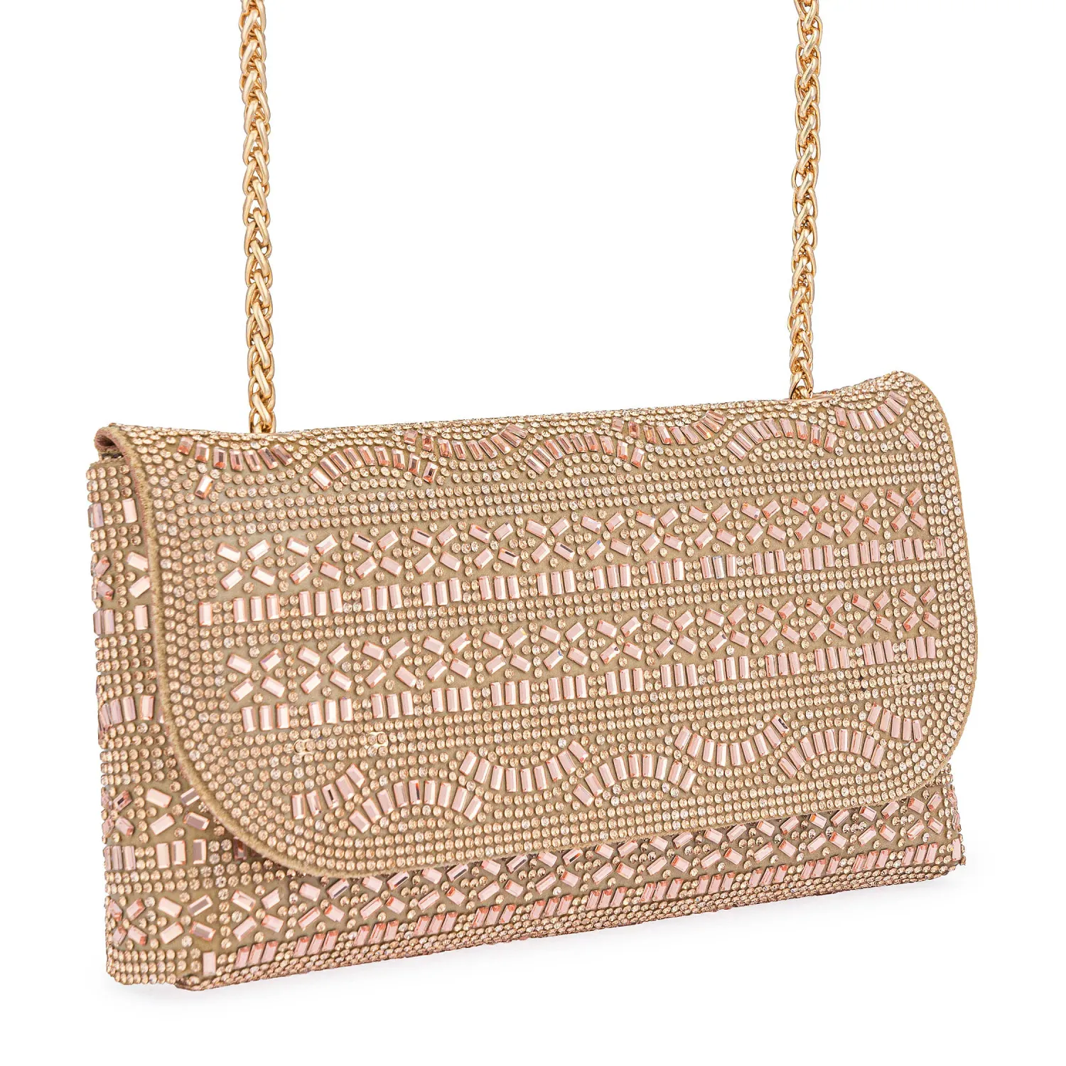 LIMONI Cartera Limoni De Fiesta Eunisse color rose gold | Platanitos