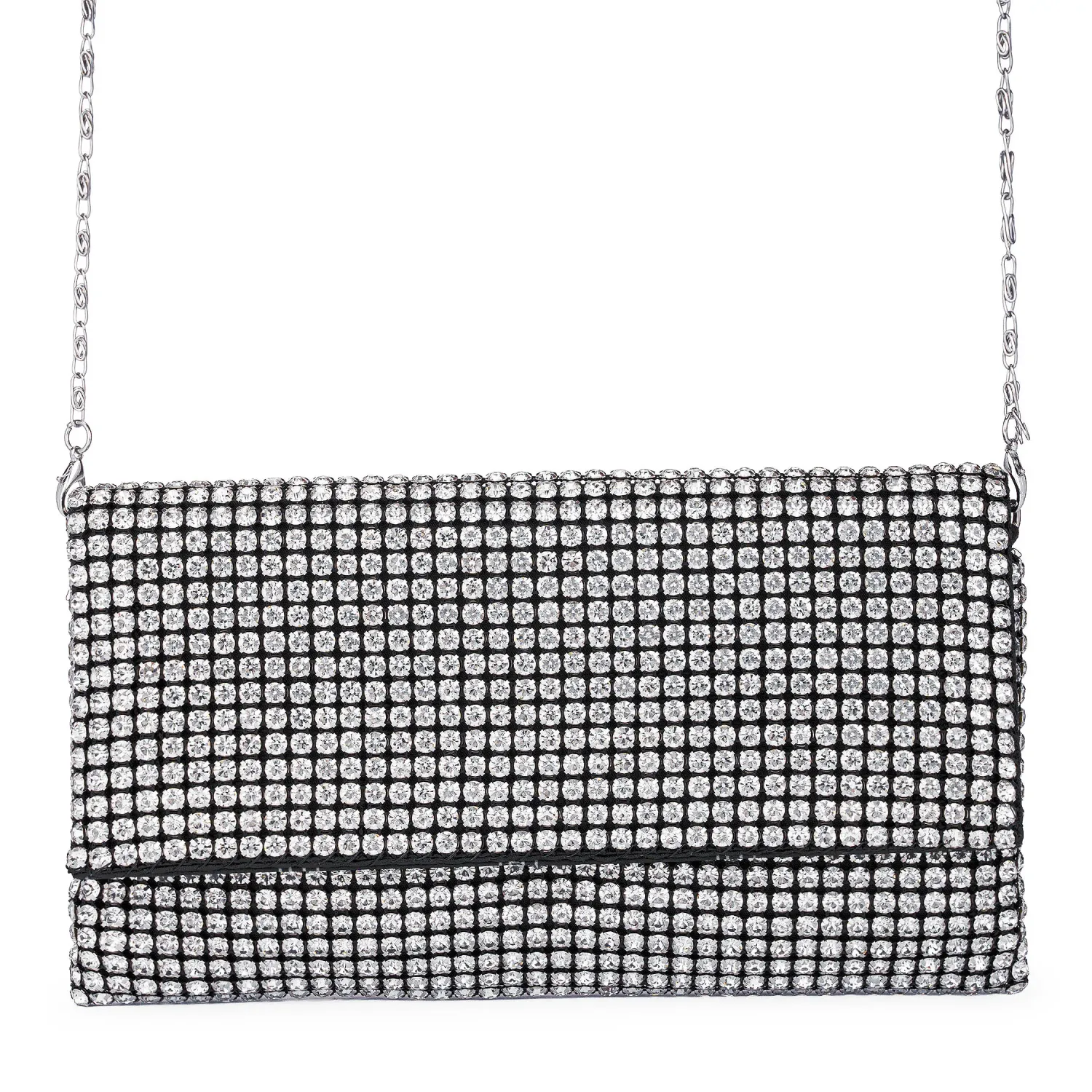 Cartera Limoni De Fiesta Louna color plateado | Platanitos