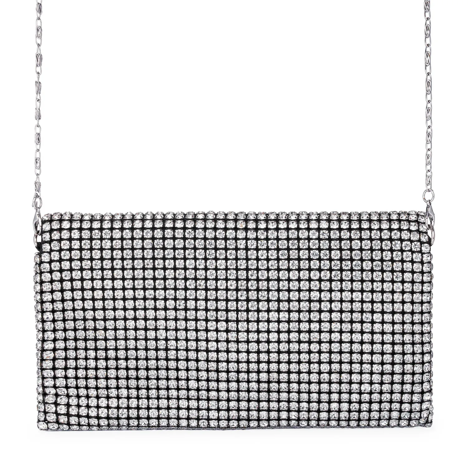 Cartera Limoni De Fiesta Louna color plateado | Platanitos