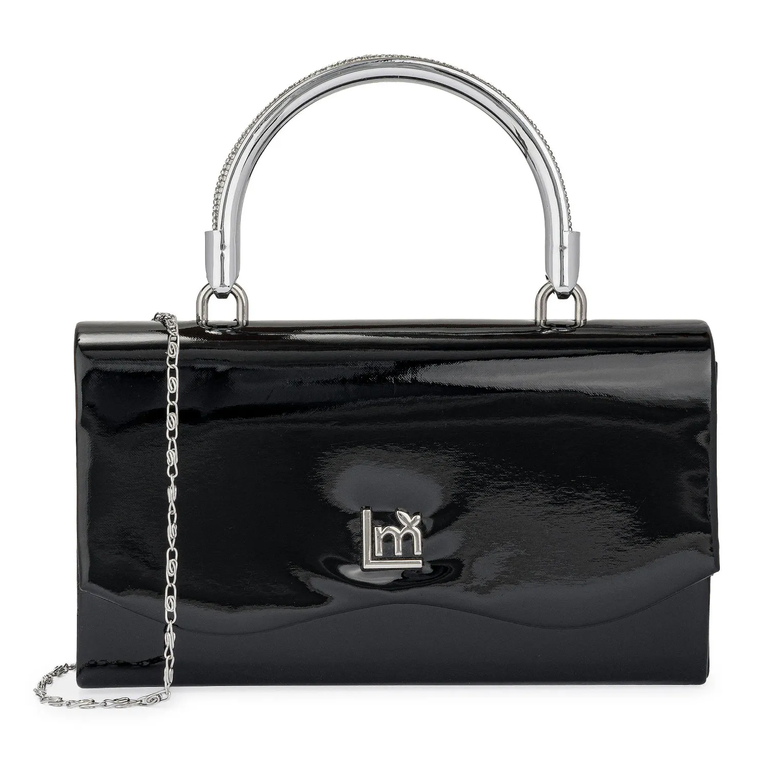 Cartera Limoni De Fiesta Bernadette color negro | Platanitos