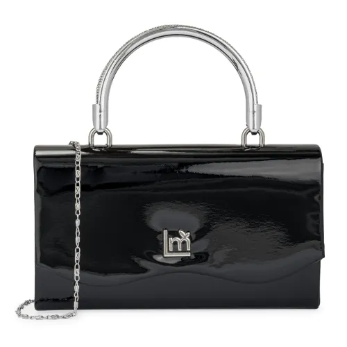 Cartera Limoni De Fiesta Bernadette color negro | Platanitos