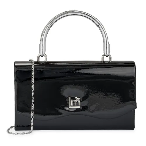 Cartera Limoni De Fiesta Bernadette color negro | Platanitos