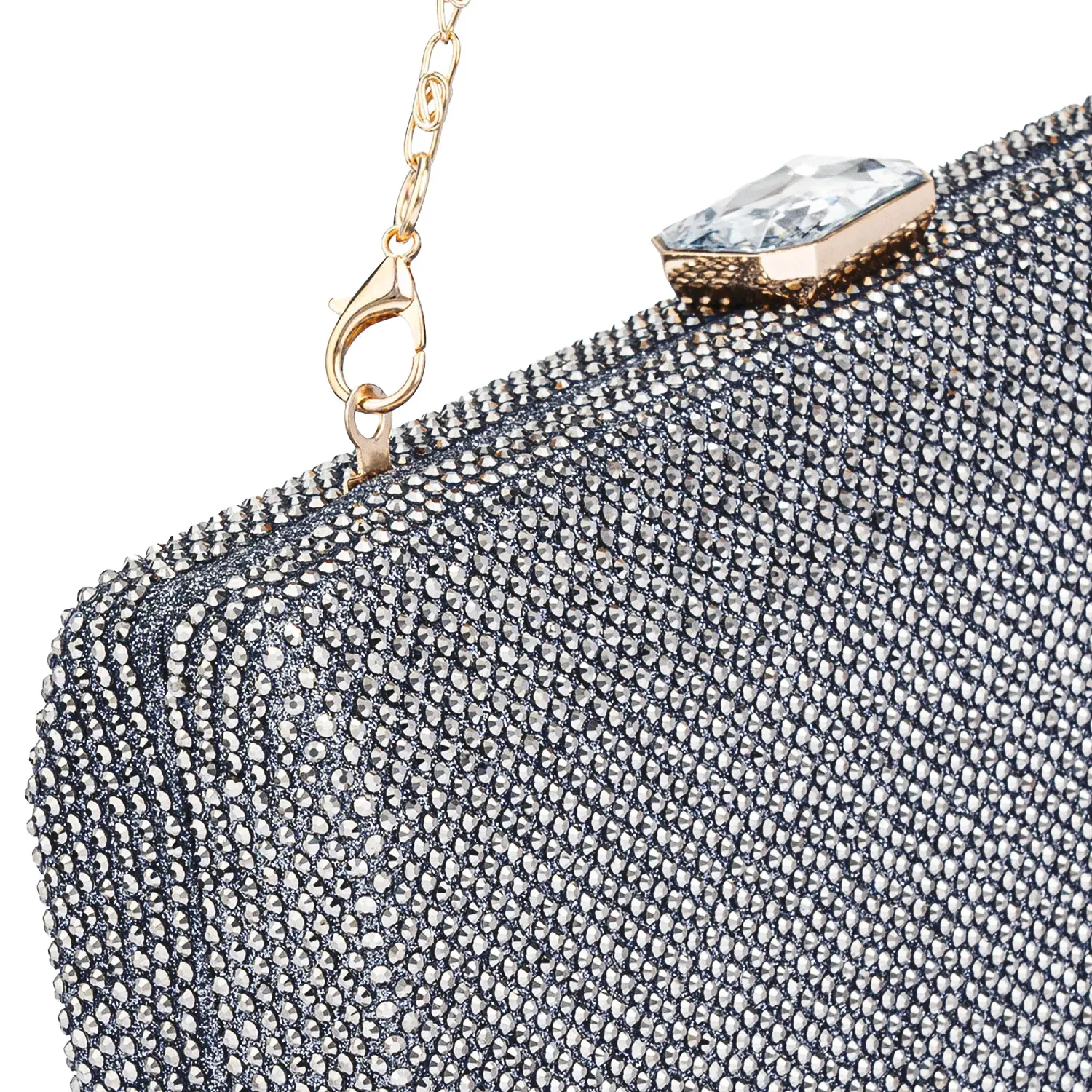 Cartera Limoni De Fiesta Amandis color pewter | Platanitos