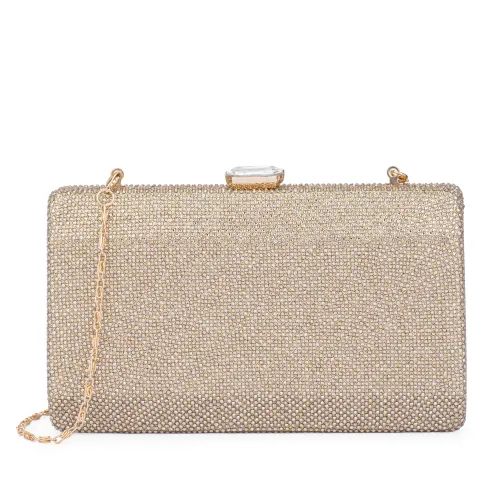 Cartera Limoni De Fiesta Amandis color dorado | Platanitos