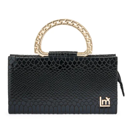 Cartera Limoni De Fiesta Lucrecia color negro | Platanitos