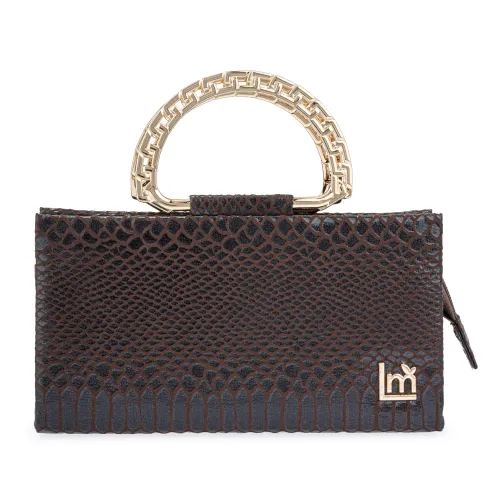 Cartera Limoni De Fiesta Lucrecia color marron | Platanitos