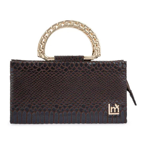 Cartera Limoni De Fiesta Lucrecia color marron | Platanitos