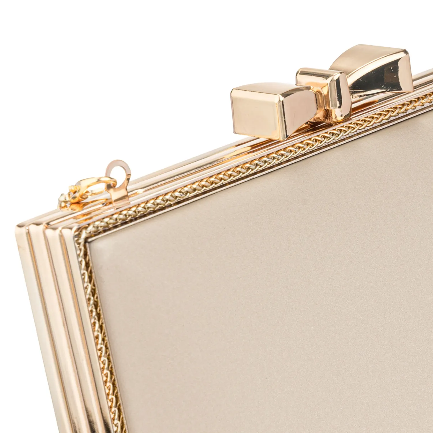 LIMONI Cartera Limoni De Fiesta Clarisse color beige oscuro | Platanitos