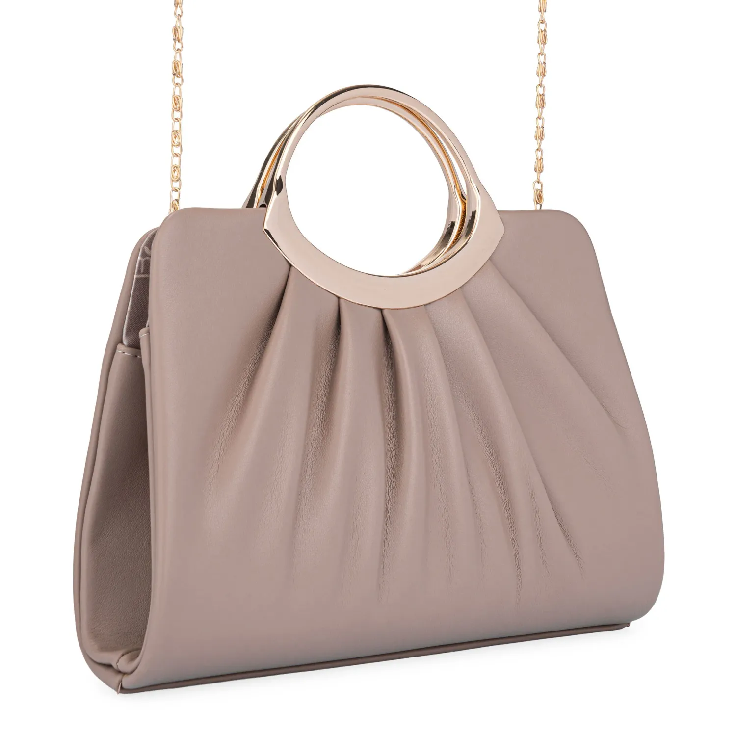 Cartera Limoni De Fiesta April color beige oscuro | Platanitos