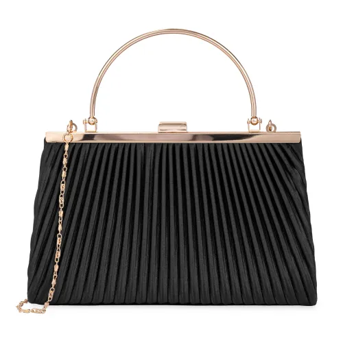 Cartera Limoni De Fiesta Alma color negro | Platanitos