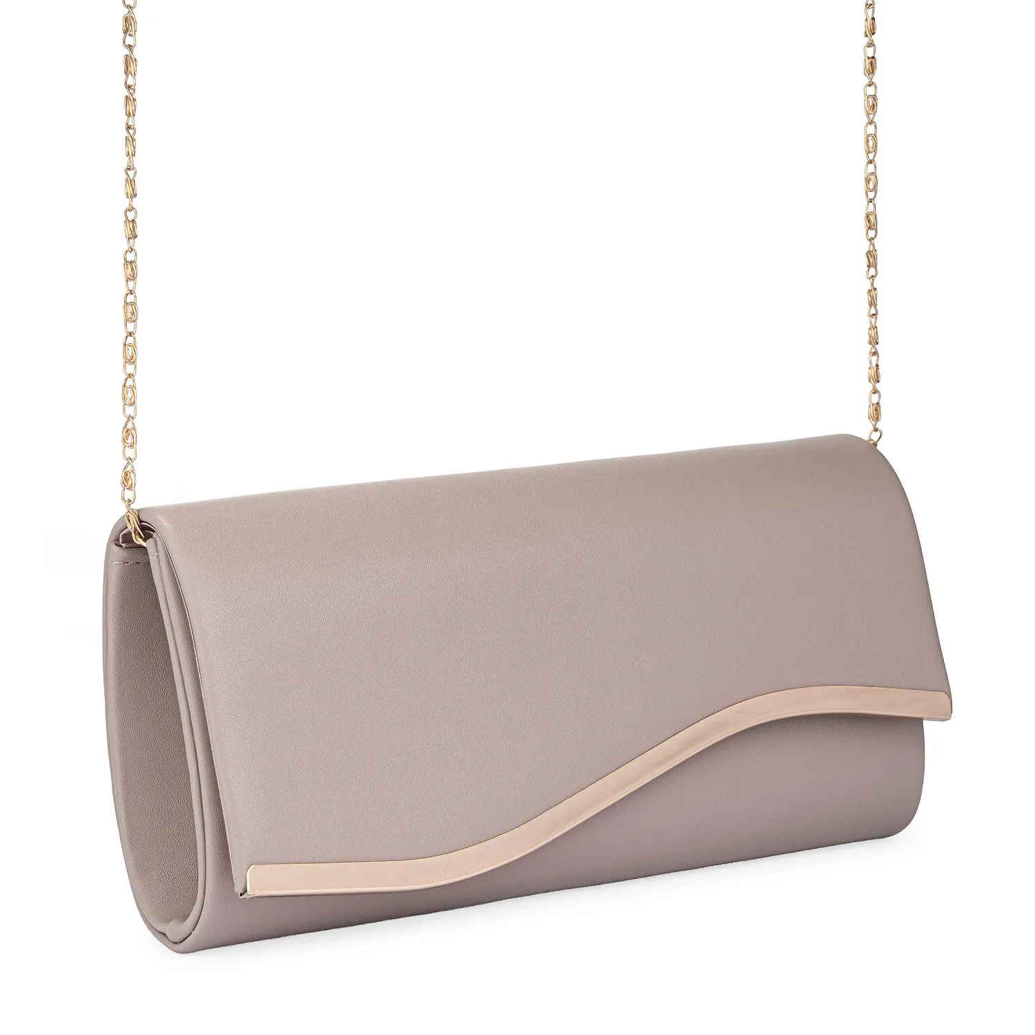 Cartera Limoni De Fiesta Bea color nude | Platanitos