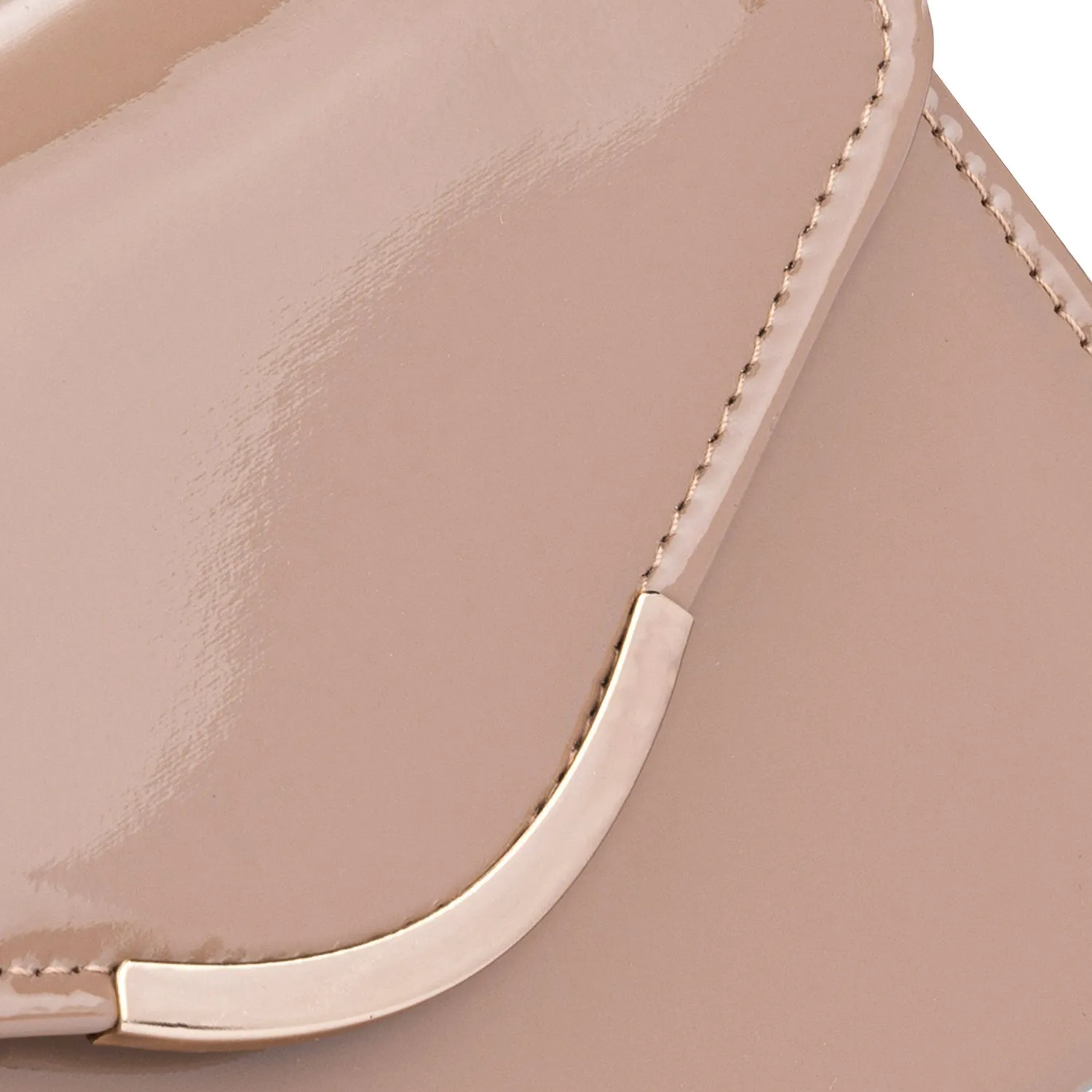 Cartera Limoni De Vestir Sarai color beige oscuro | Platanitos