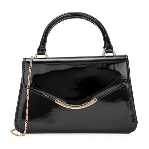 Cartera Limoni De Vestir Sarai color negro | Platanitos