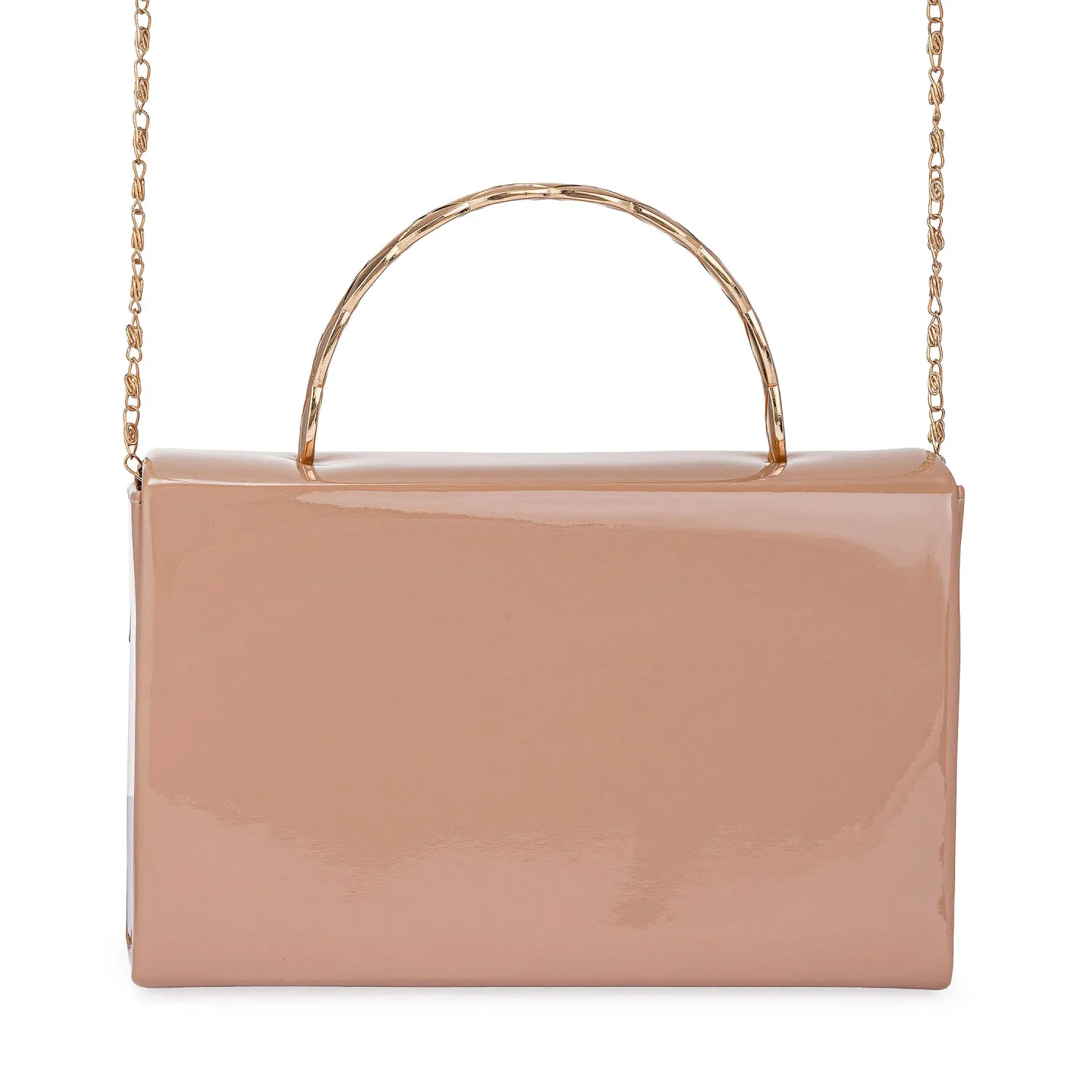 Cartera Limoni De Vestir Marshall color nude | Platanitos