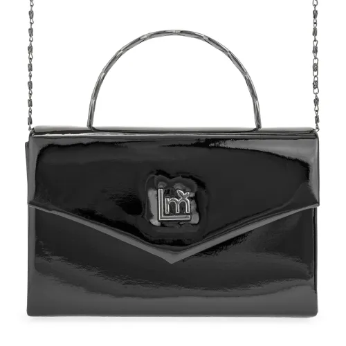 Cartera Limoni De Vestir Marshall color negro | Platanitos