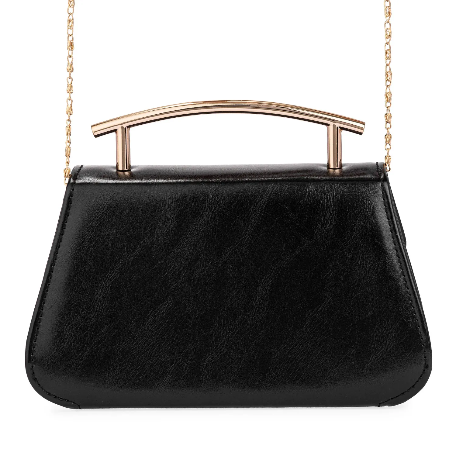 Cartera Limoni De Vestir Samira color negro | Platanitos