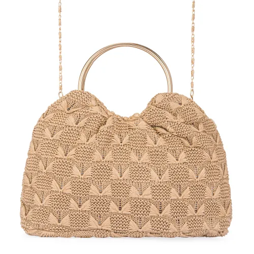Cartera Limoni Casual Alexandra color beige | Platanitos