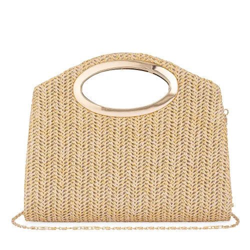 Cartera Limoni Casual Yumiko color beige | Platanitos