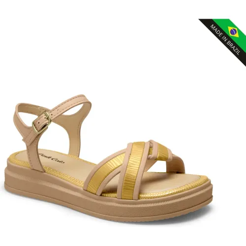 PINK CATS Dorado de Niña modelo Sandalia Plataforma Niña V5610   sintéticos niña 2025120519460245146 Sintético Sintético