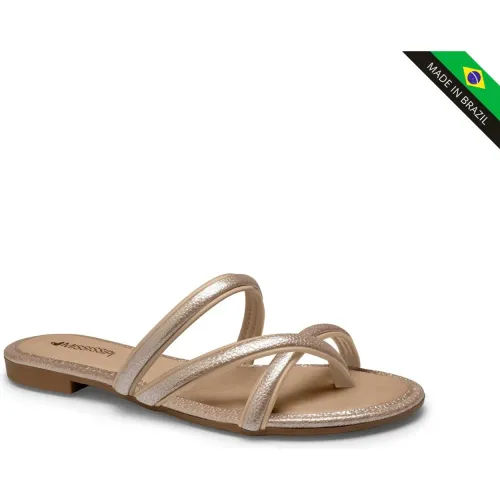 Mujer MISSISSIPI Beige Sandalia Flat Mf650