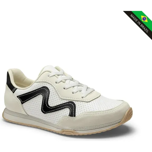 MISSISSIPI Blanco de Mujer modelo Zapatilla Mujer Mf580 blancos negros sintéticos mujer 2025120519460247874 Sintético Sintético
