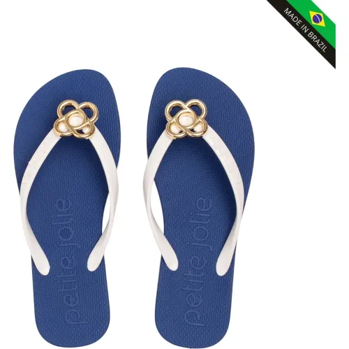 PETITE JOLIE Blanco de Mujer modelo Sandalia Flat Pj6979cx blancos azules sintéticos mujer 2025120519460248396 Sintético Sintético