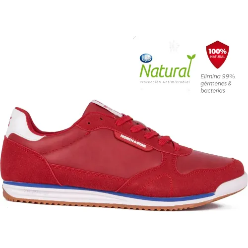 North Star Rojo de Hombre modelo Zapatillas Urbanas Hombre New P Club 48 rojos rojas roja textiles hombre 2025121015305550707 Textil TPR