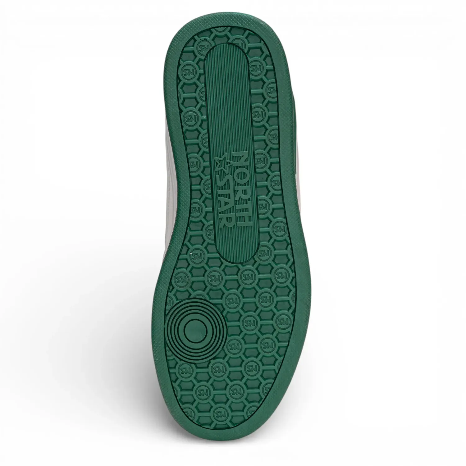 Zapatillas North Star Urbanas Hombre Team Star color blanco / verde | Platanitos