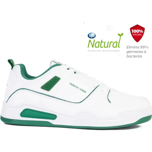 North Star Blanco de Hombre modelo Zapatillas Urbanas Hombre Team Star blancos verdes textiles hombre 2025121015305550713 Textil TPR
