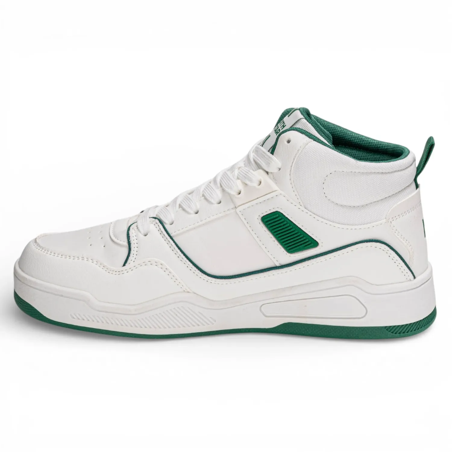 Zapatillas North Star Urbanas Hombre Team Star color blanco / verde | Platanitos