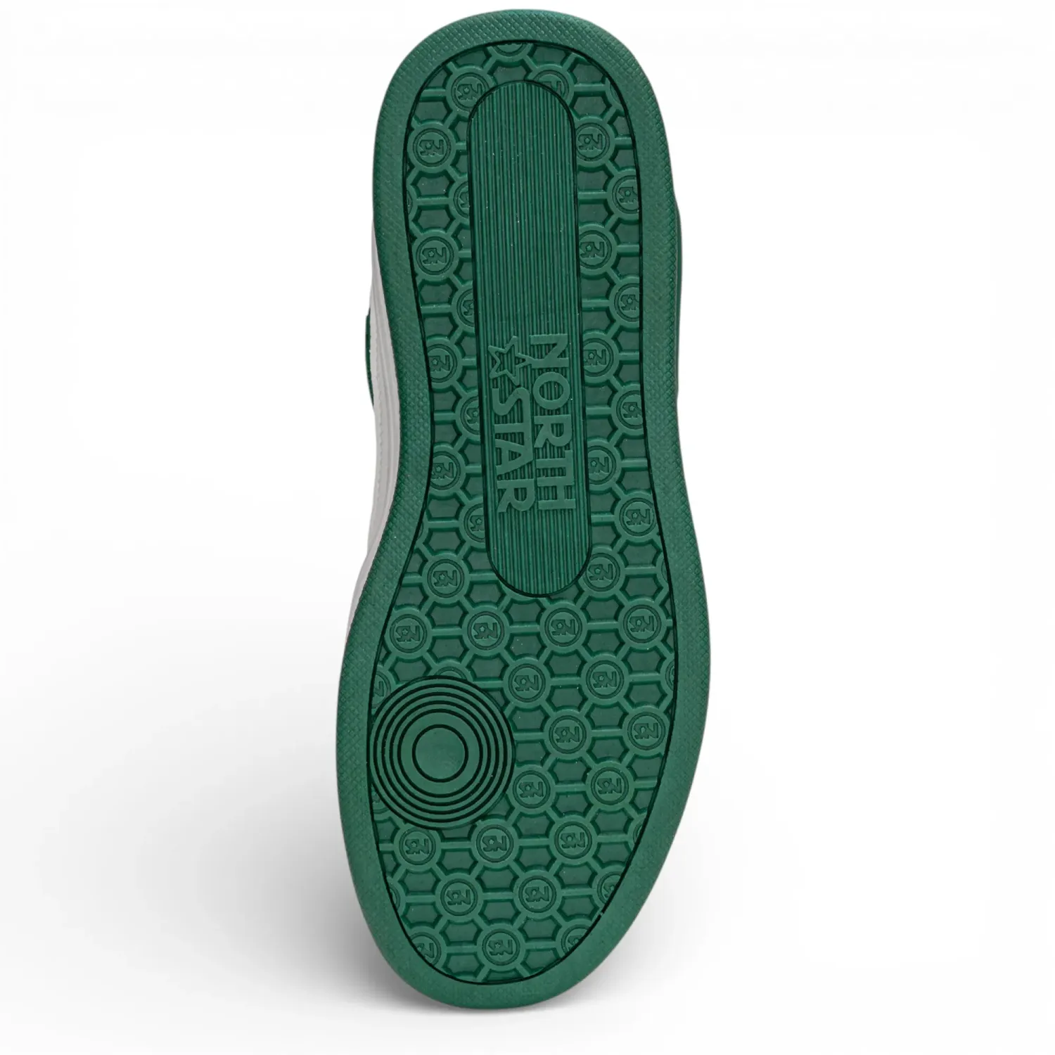 Zapatillas North Star Urbanas Hombre Team Star color blanco / verde | Platanitos